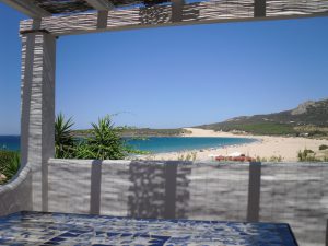 La duna de Bolonia desde el hostal La Hormiga Voladora.